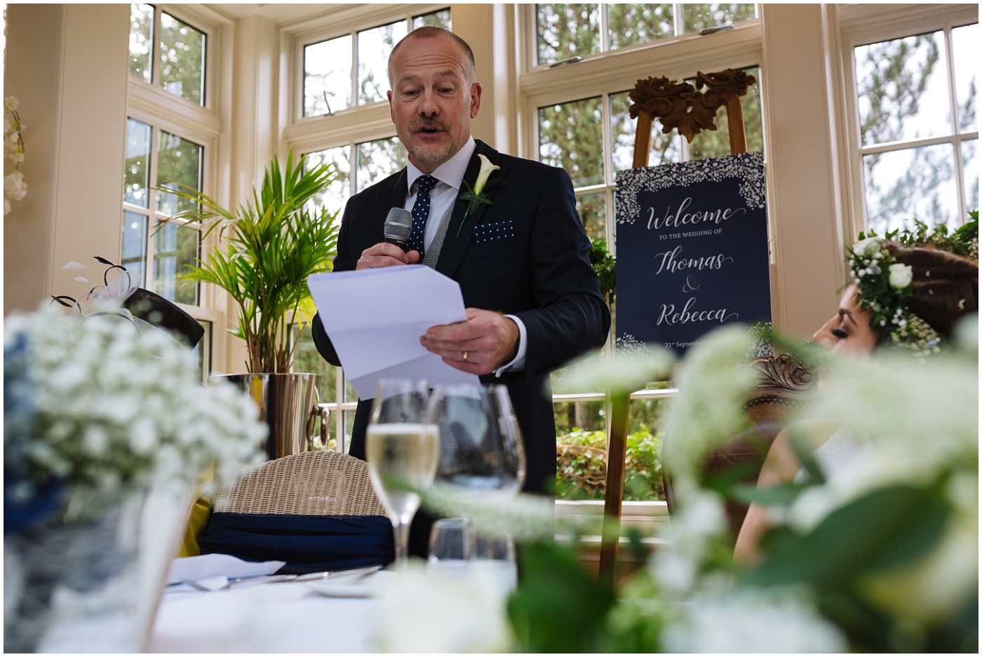 Father of the bride speech at mitton hall